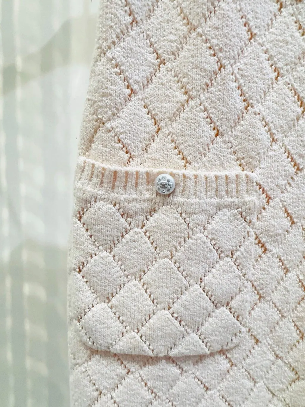 Chanel Pink Embellished Dress Pink Never worn - Back View