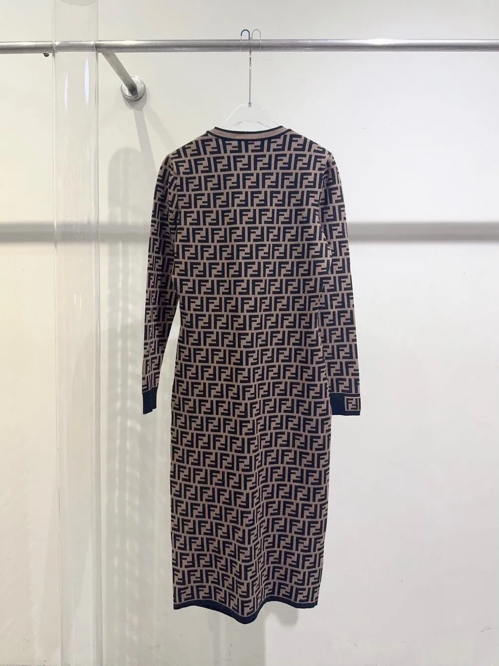 Fendi Viscose Dress MultiColor Viscose Never worn - Back View