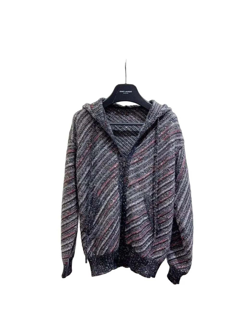Chanel Tweed Jacket MultiColor Tweed Very good - Front View