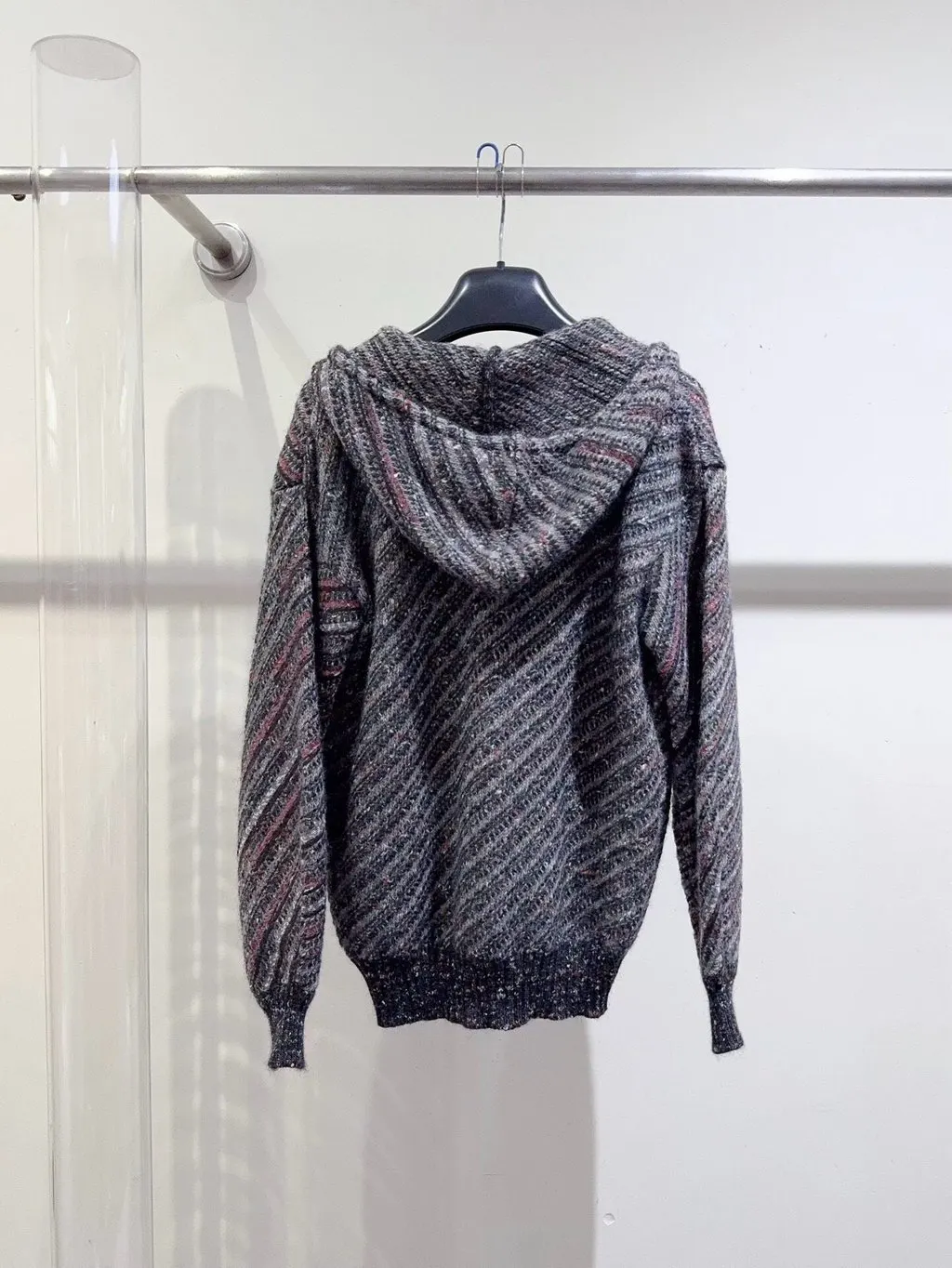 Chanel Tweed Jacket MultiColor Tweed Very good - Back View