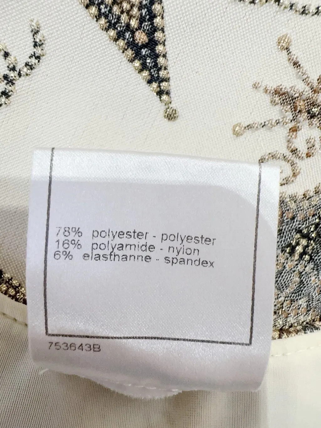 Chanel Polyester Top MultiColor Polyester Very good - Box View