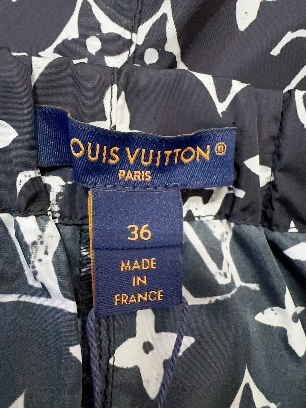 Louis Vuitton Polyamide Shorts MultiColor Polyamide Never worn - Model View