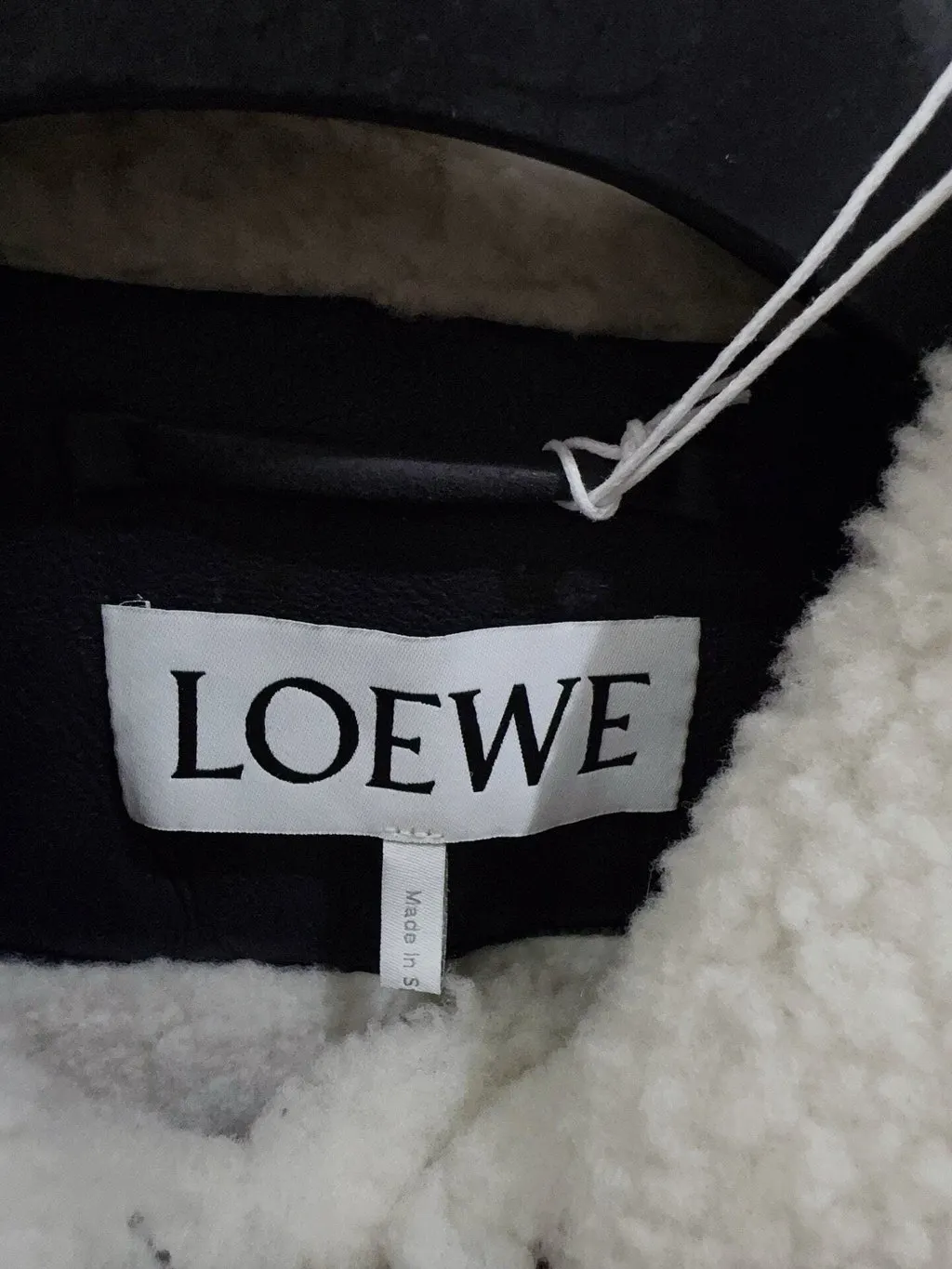 Loewe Shearling Jacket MultiColor Shearling Never worn - Back View