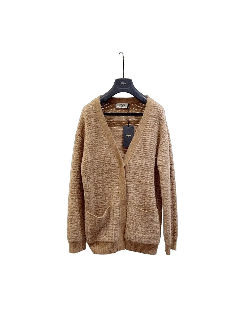 Fendi Camel Cashmere Knitwear Camel Cashmere Never worn - Front View
