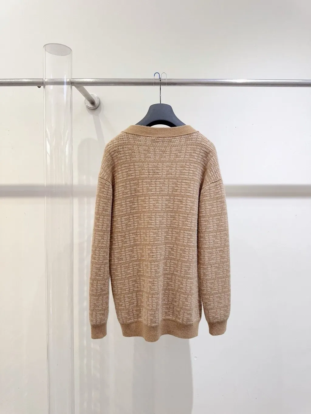 Fendi Camel Cashmere Knitwear Camel Cashmere Never worn - Inside View
