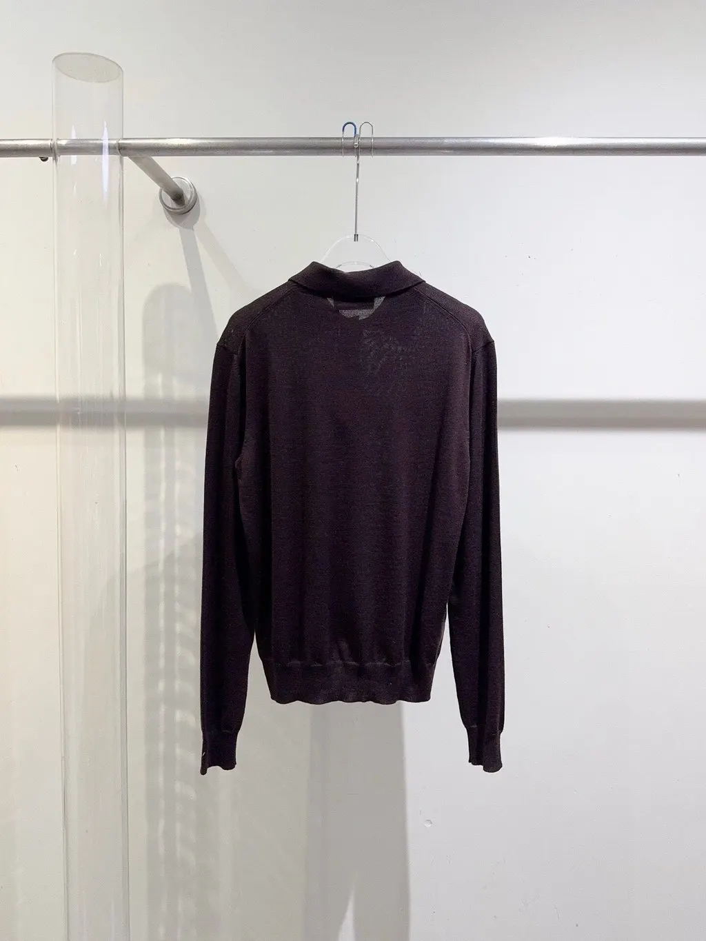 Miu Miu Brown Wool Knitwear Brown Wool Never worn - Model View