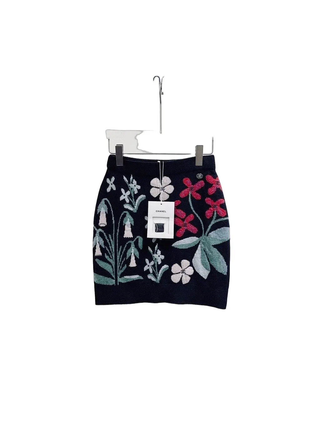 Chanel Tweed Skirt MultiColor Tweed Never worn, with tag - Front View