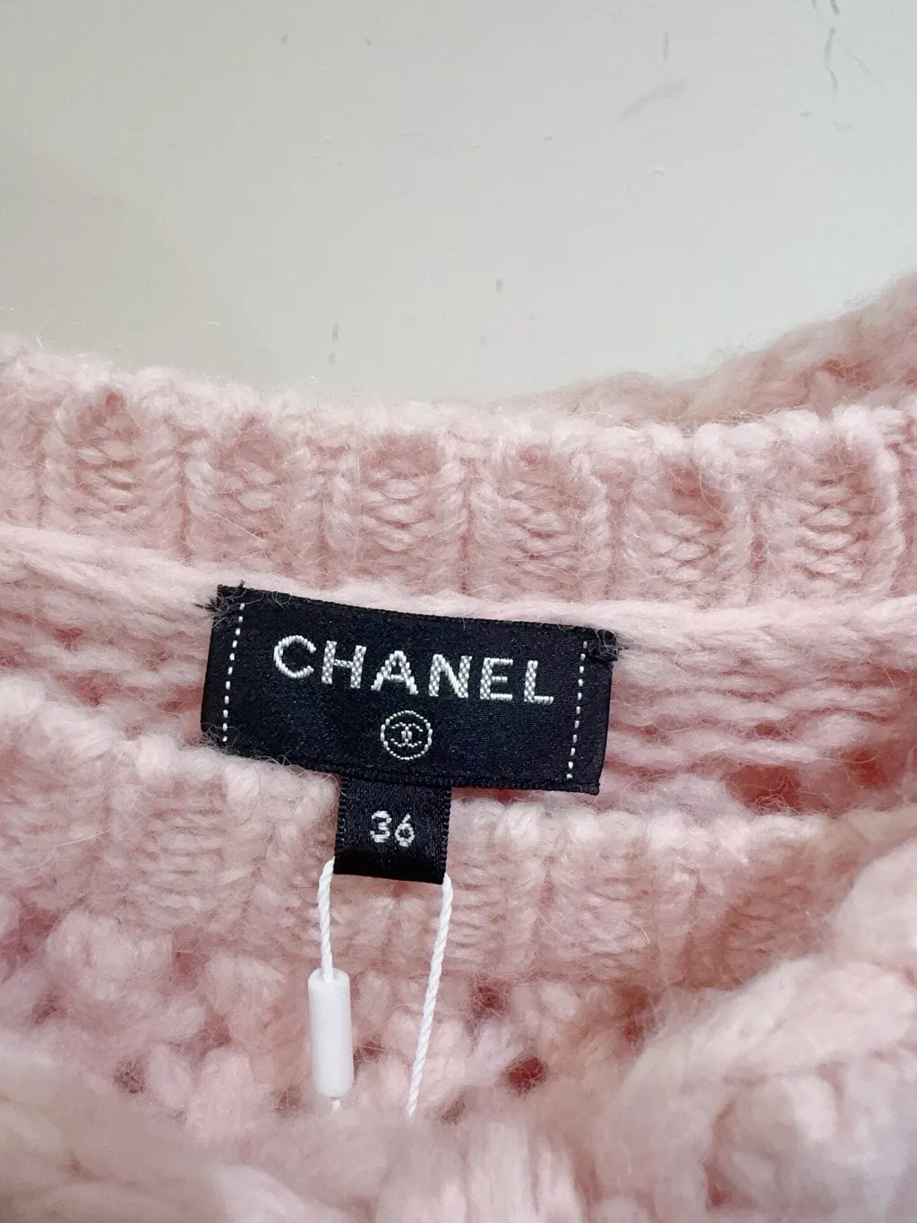 Chanel Wool Knitwear MultiColor Wool Very good - Back View
