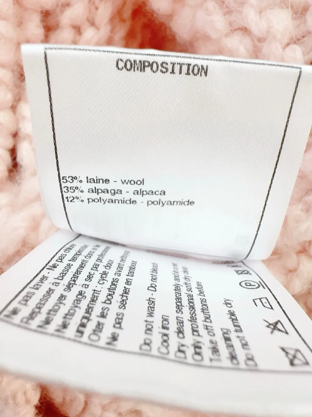 Chanel Wool Knitwear MultiColor Wool Very good - Box View
