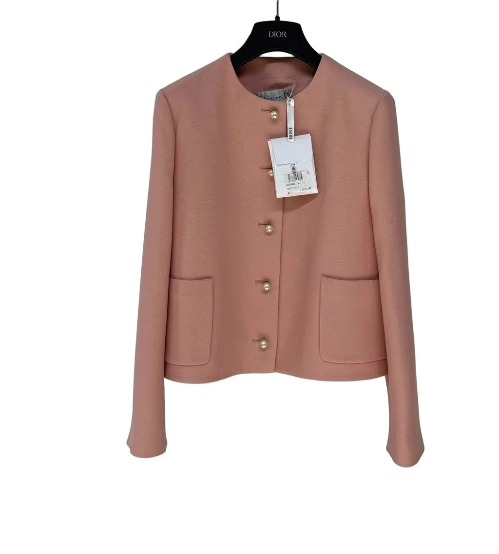 Dior Wool Jacket MultiColor Wool Never worn, with tag - Front View
