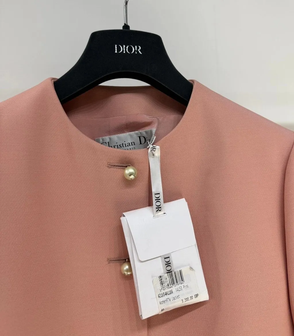 Dior Wool Jacket MultiColor Wool Never worn, with tag - Back View