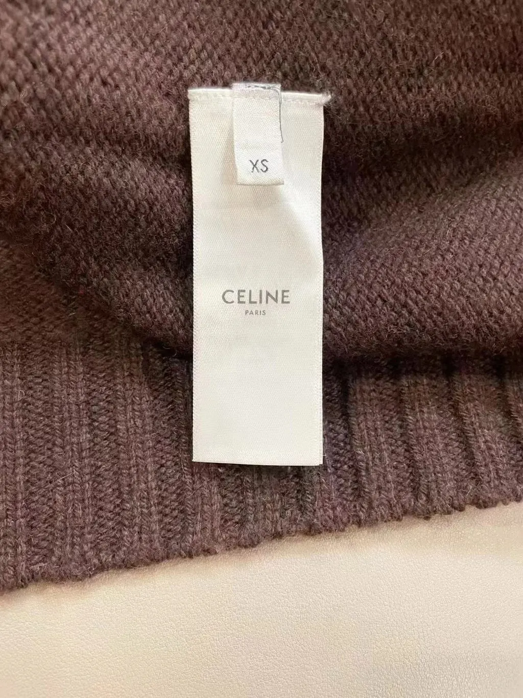 Celine Brown Cashmere Knitwear Brown Cashmere Very good - Box View