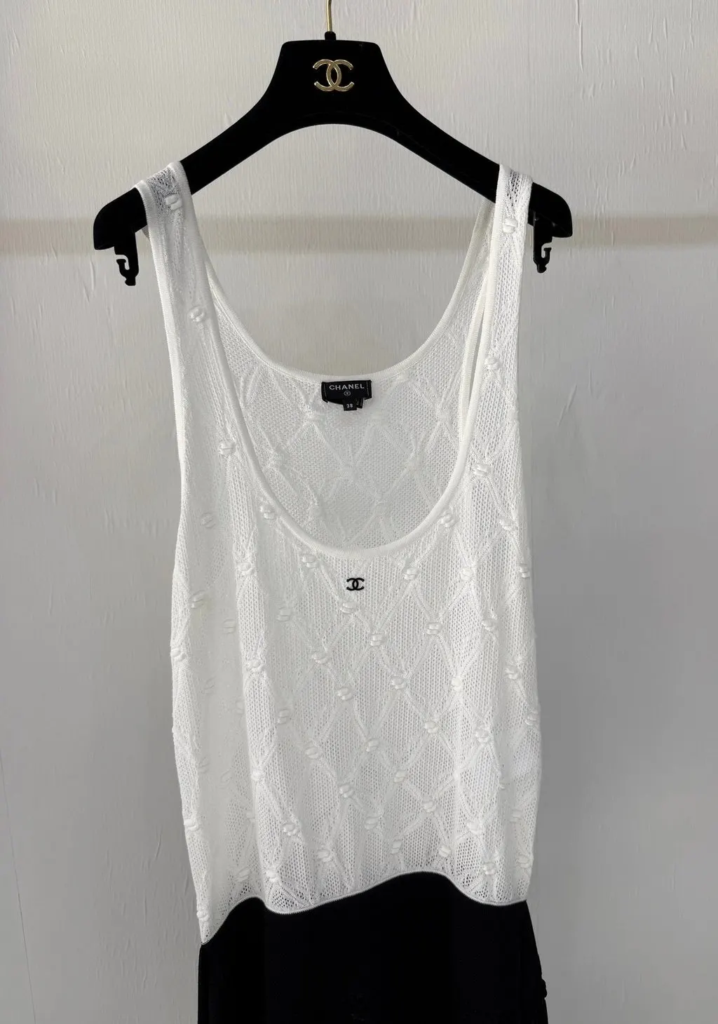 Chanel Cotton Dress MultiColor Cotton Very good - Back View