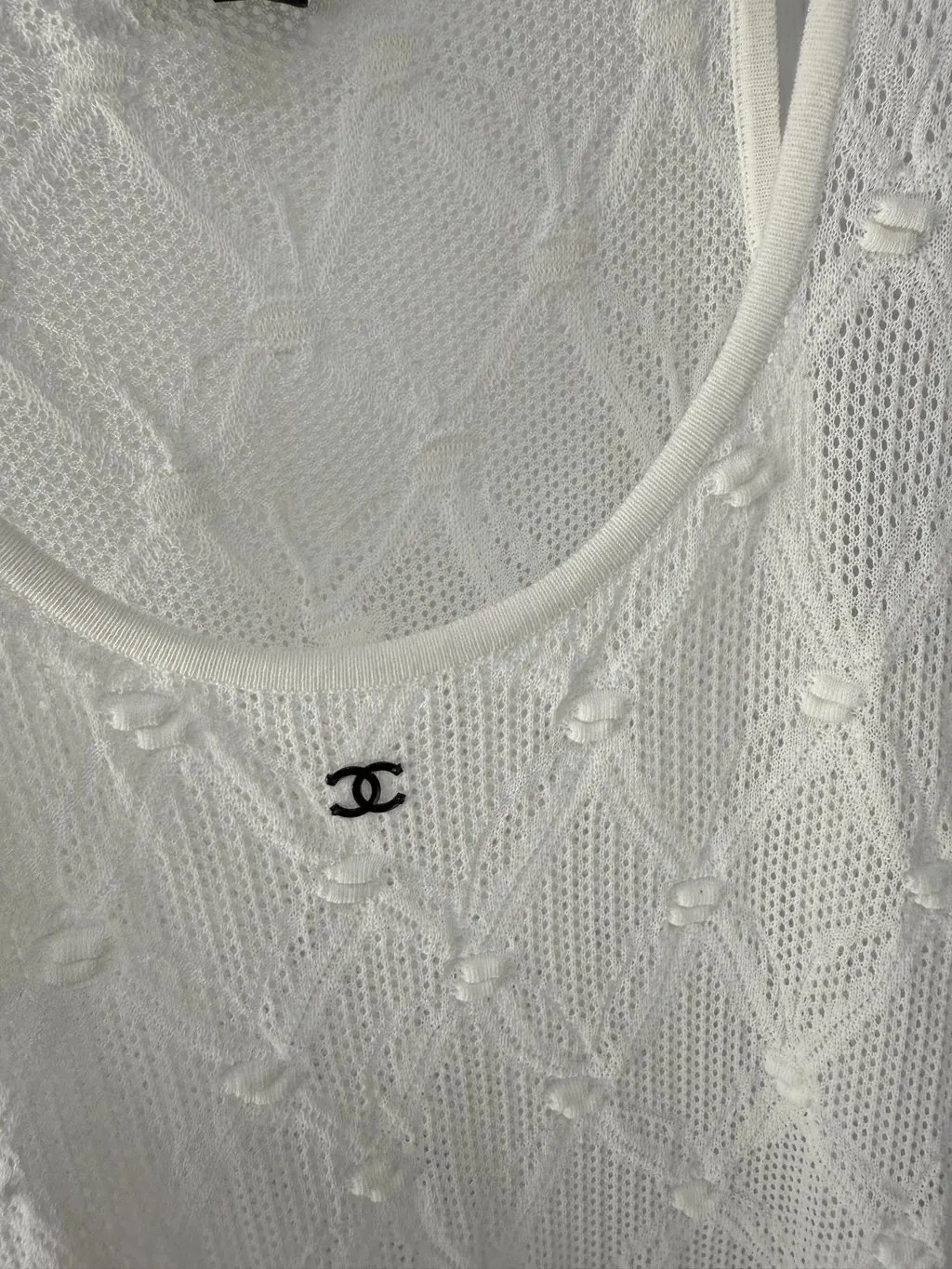 Chanel Cotton Dress MultiColor Cotton Very good - Model View