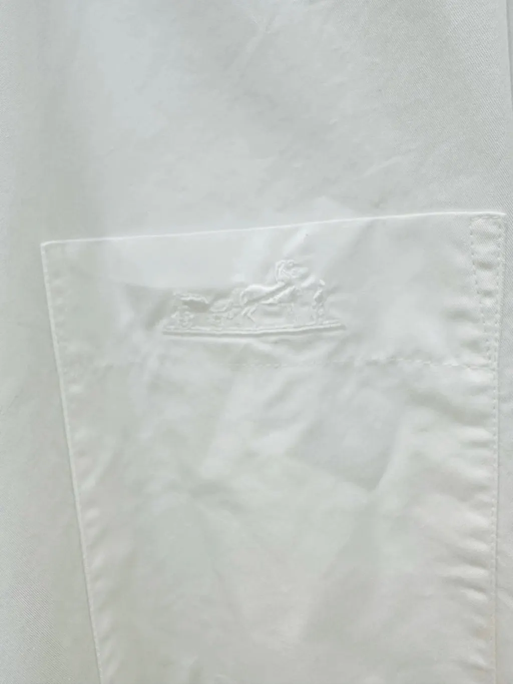 Hermès Cotton Dress MultiColor Cotton Never worn - Inside View