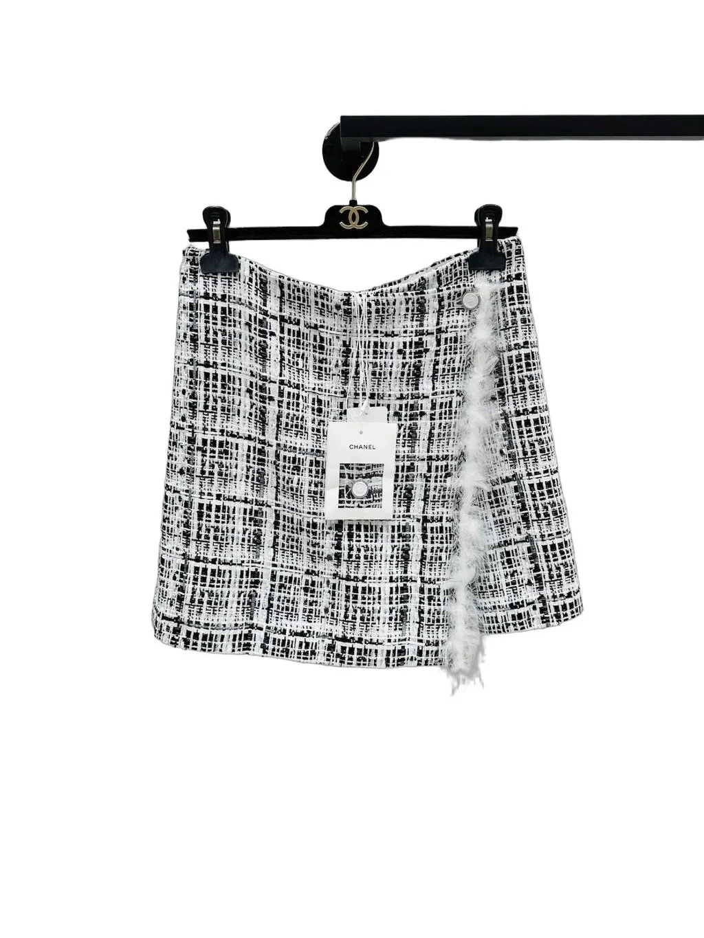 Chanel Wool Trousers MultiColor Wool Very good - Front View