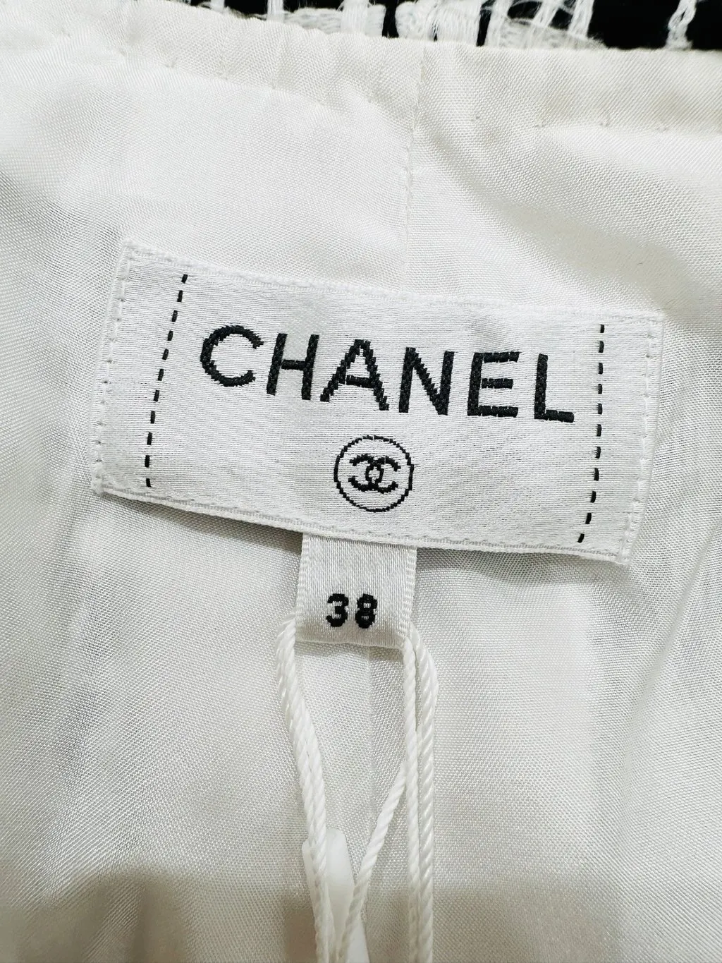 Chanel Wool Trousers MultiColor Wool Very good - Inside View