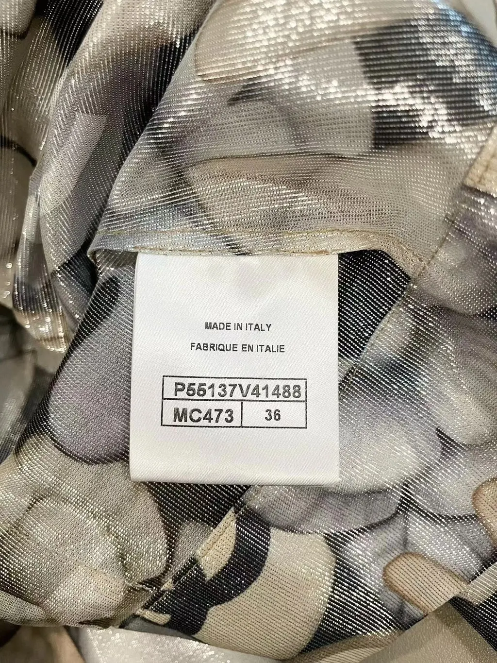 Chanel Silk Top MultiColor Silk Very good - Box View