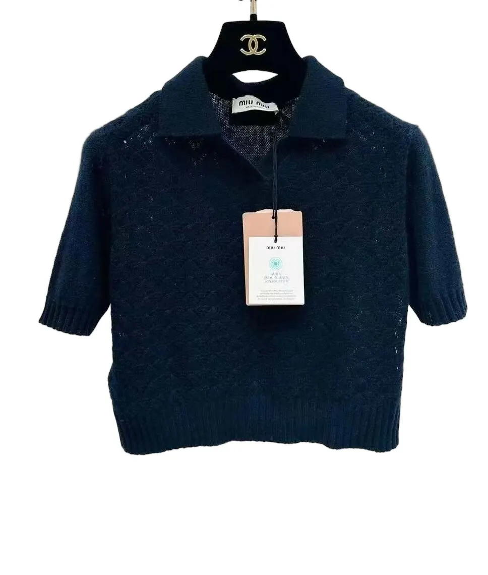 Miu Miu Cotton Top MultiColor Cotton Never worn, with tag - Front View