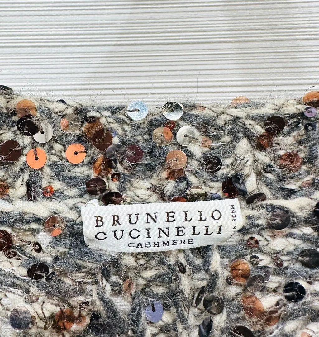Brunello Cucinelli Cashmere Knitwear MultiColor Cashmere Very good - Back View
