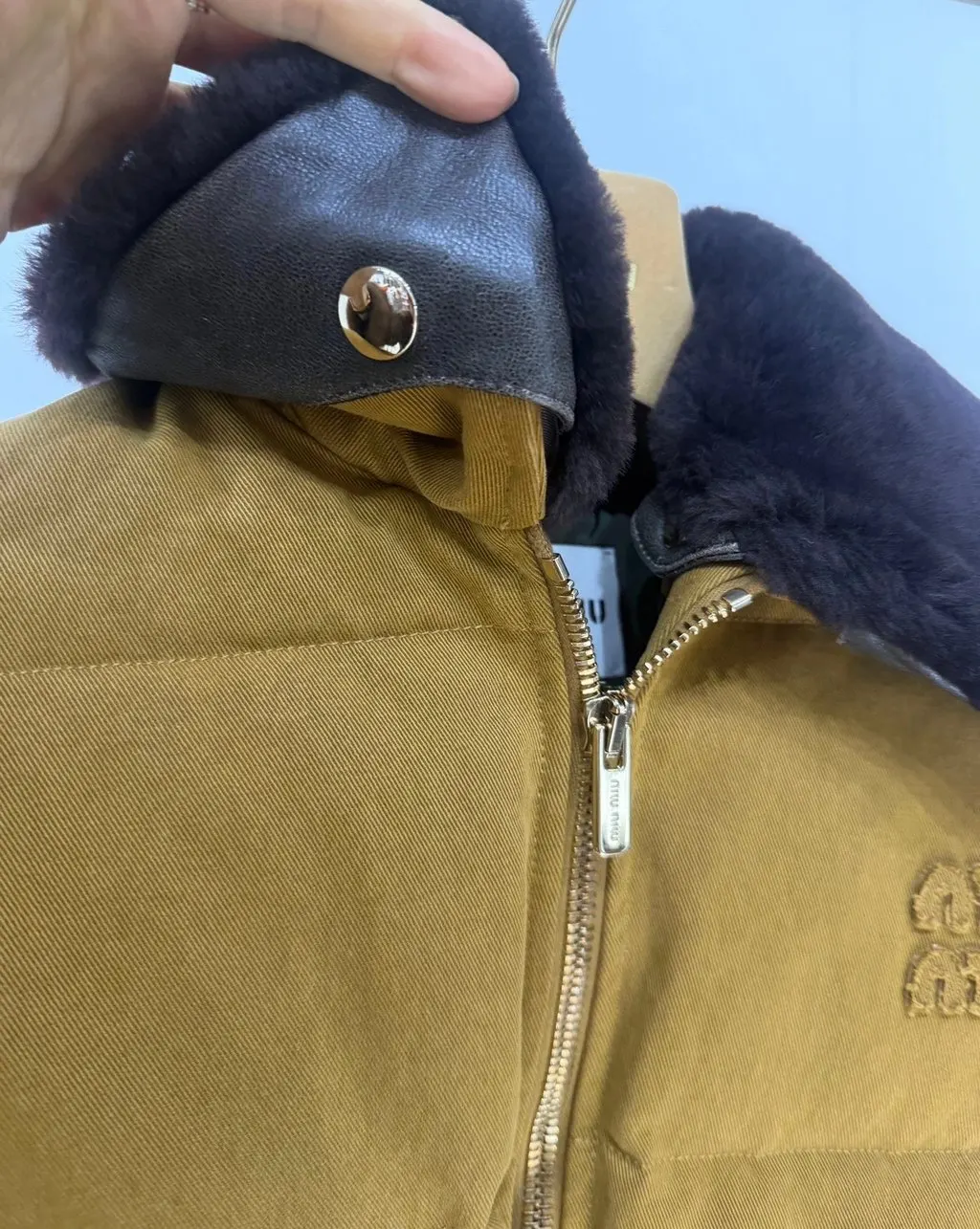 Miu Miu Polyamide Jacket MultiColor Polyamide Never worn - Back View