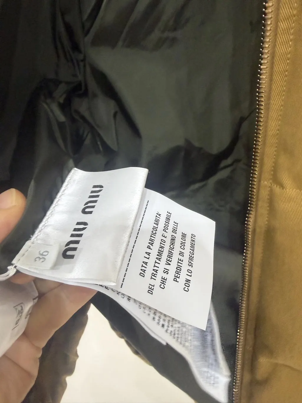 Miu Miu Polyamide Jacket MultiColor Polyamide Never worn - Model View