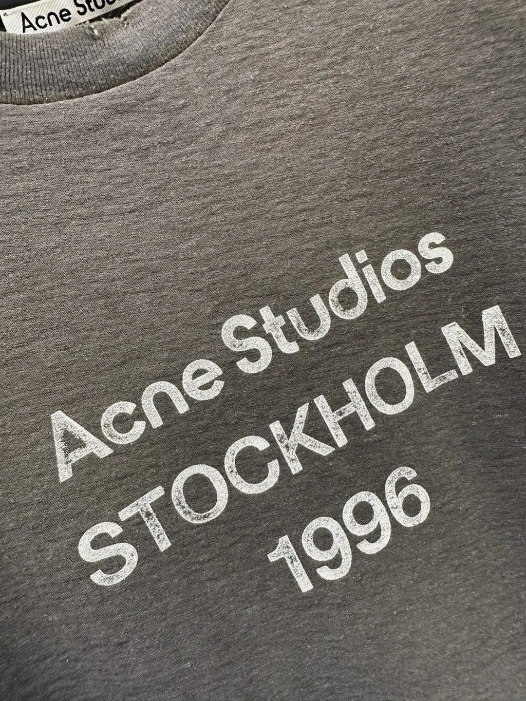 Acne Studios Cotton Top MultiColor Cotton Never worn - Model View