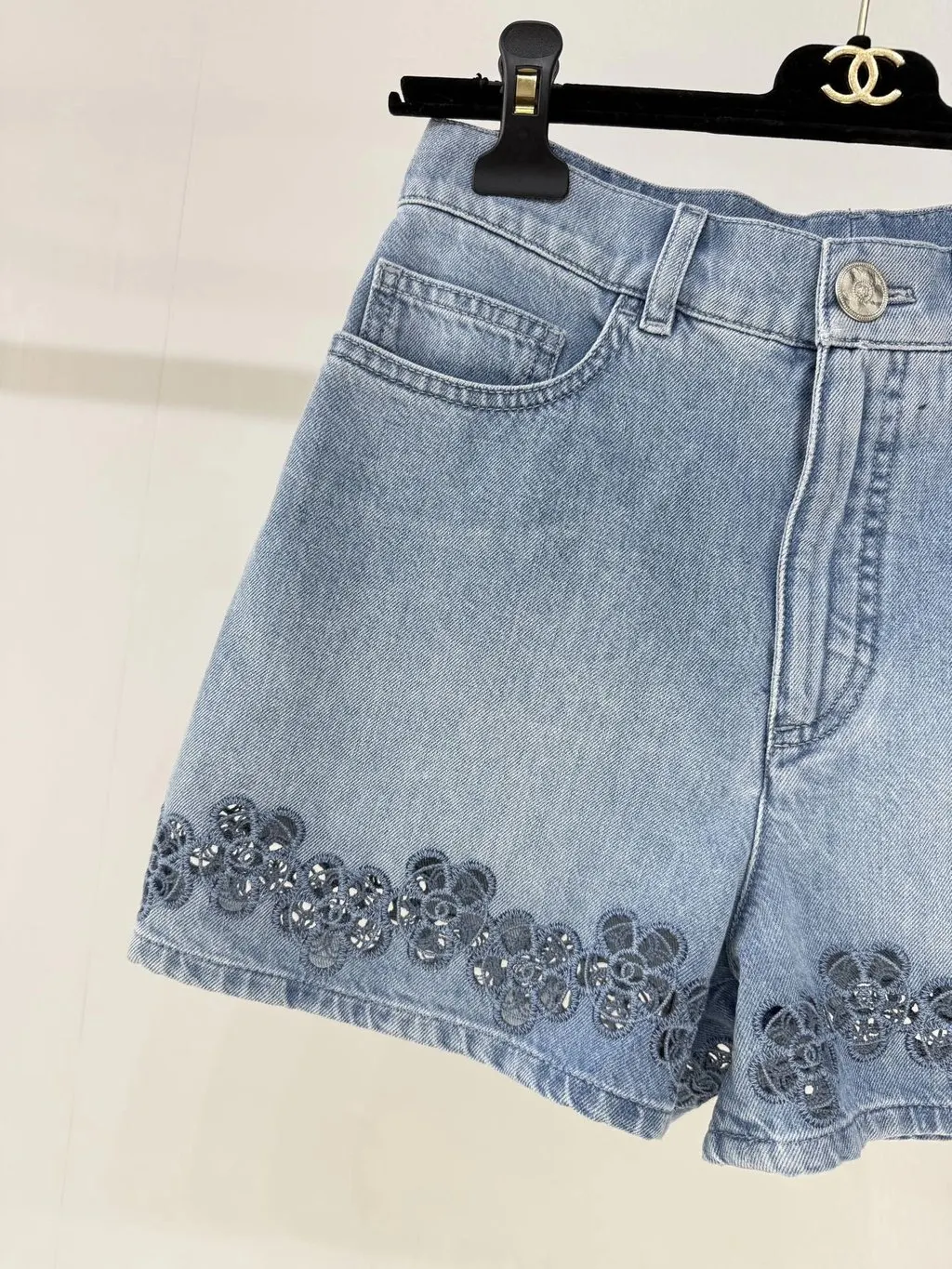 Chanel Denim Shorts MultiColor Denim Very good - Back View