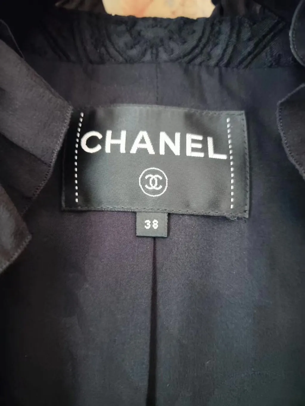 Chanel Silk Jacket MultiColor Silk Very good - Inside View