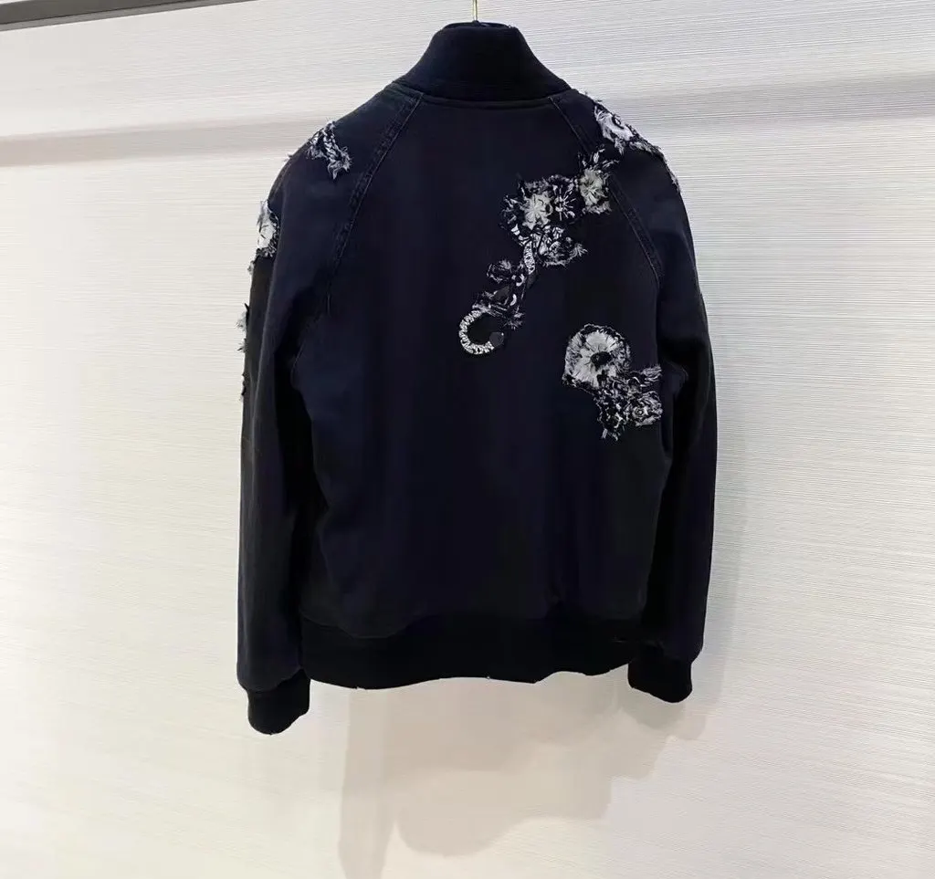 Saint Laurent Denim Jacket MultiColor Denim Very good - Back View