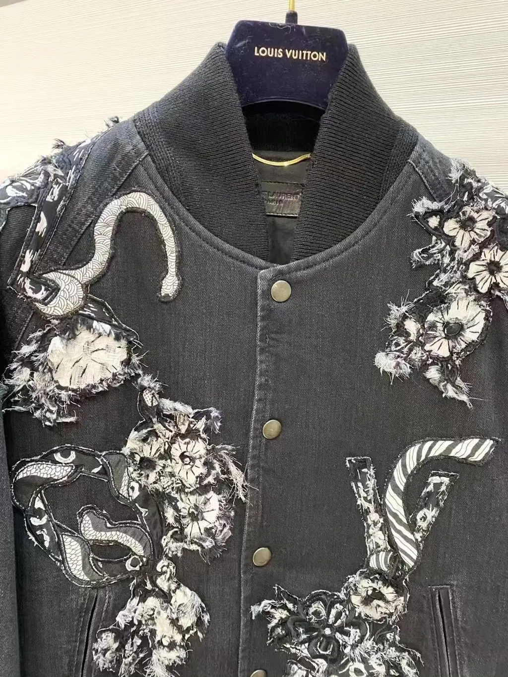 Saint Laurent Denim Jacket MultiColor Denim Very good - Inside View