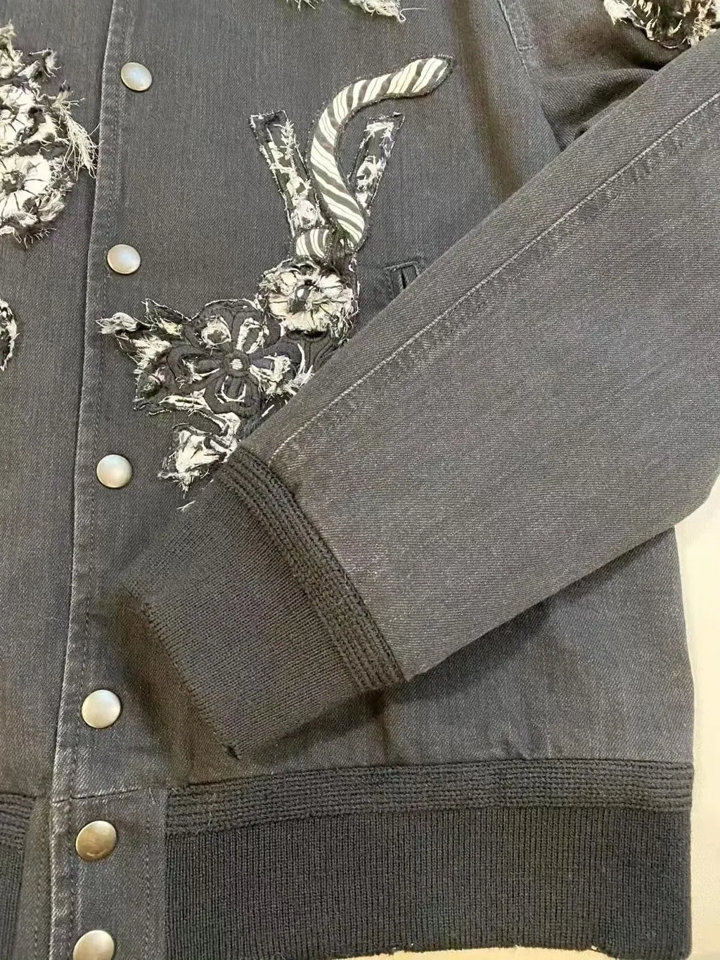 Saint Laurent Denim Jacket MultiColor Denim Very good - Box View