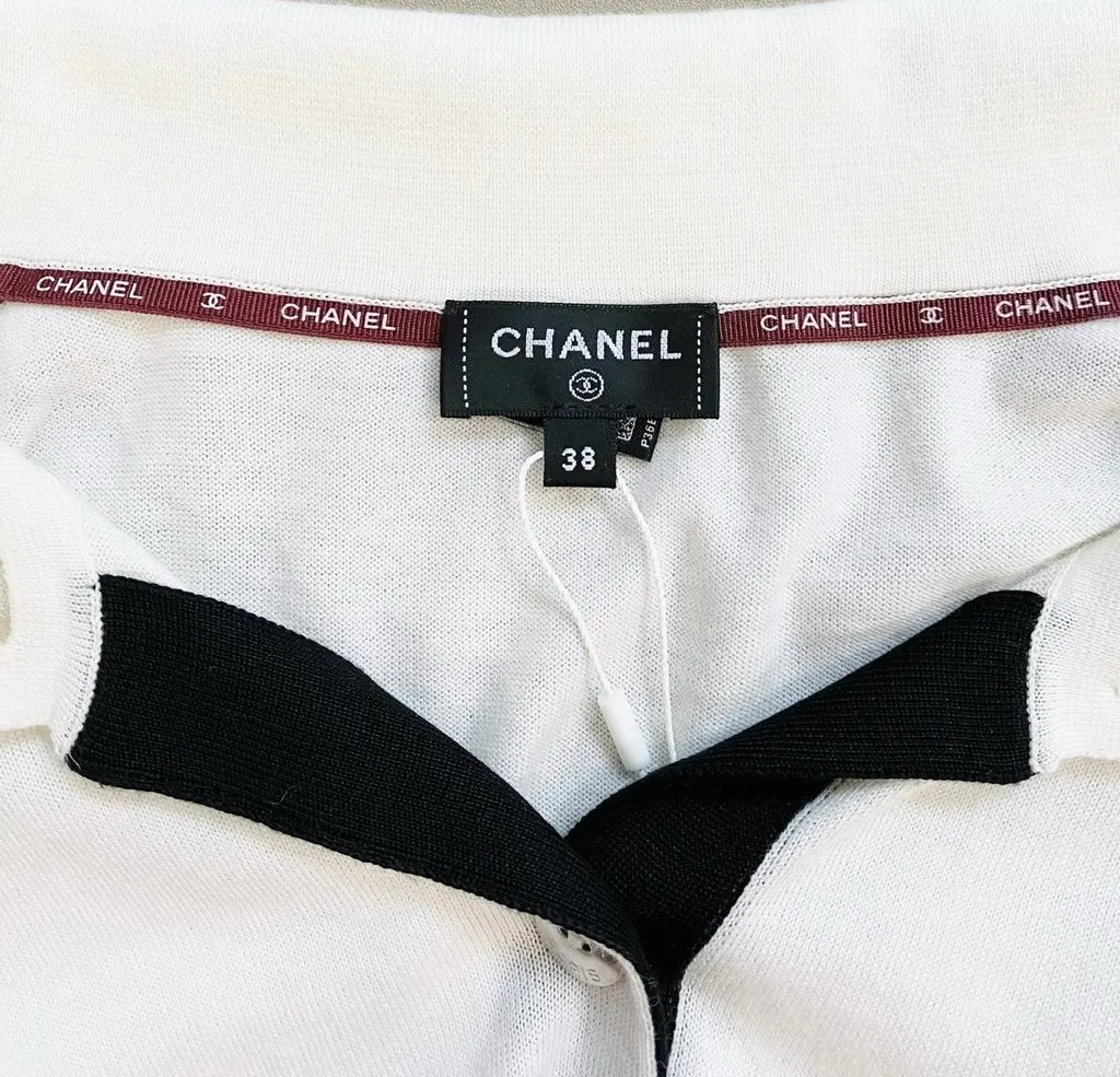 Chanel Cashmere Knitwear MultiColor Cashmere Very good - Back View