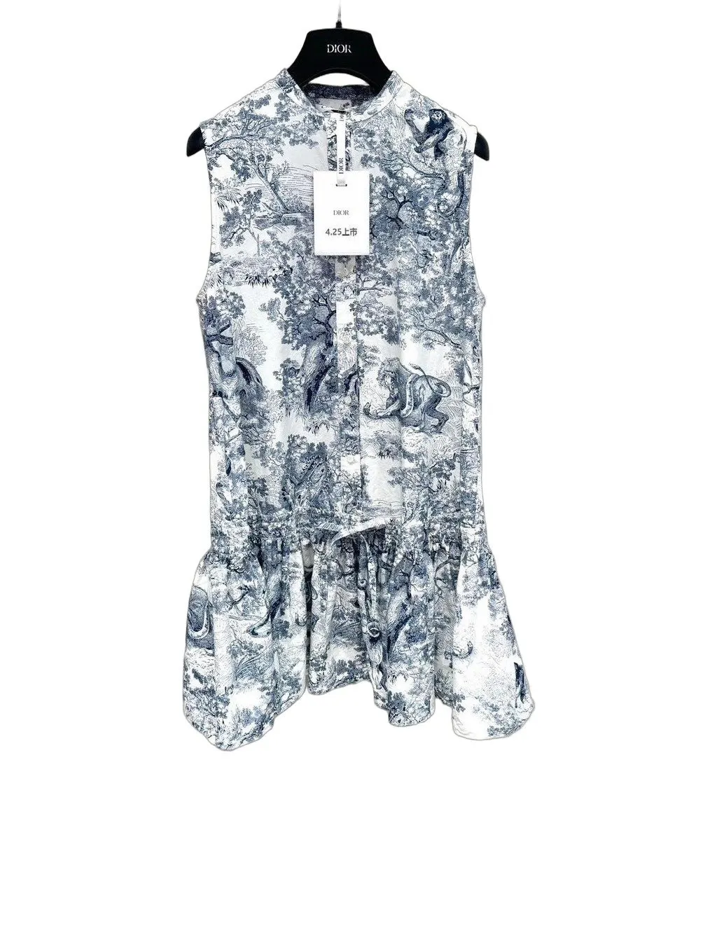 Dior Cotton Dress MultiColor Cotton Very good - Front View