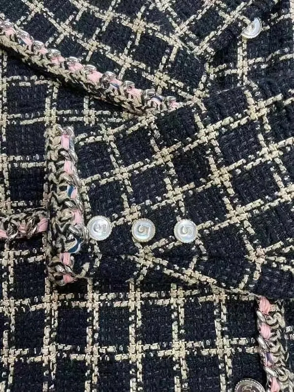 Chanel Tweed Jacket MultiColor Tweed Very good - Inside View