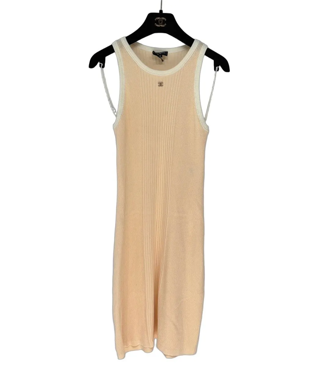 Chanel Cotton Dress MultiColor Cotton Very good - Front View