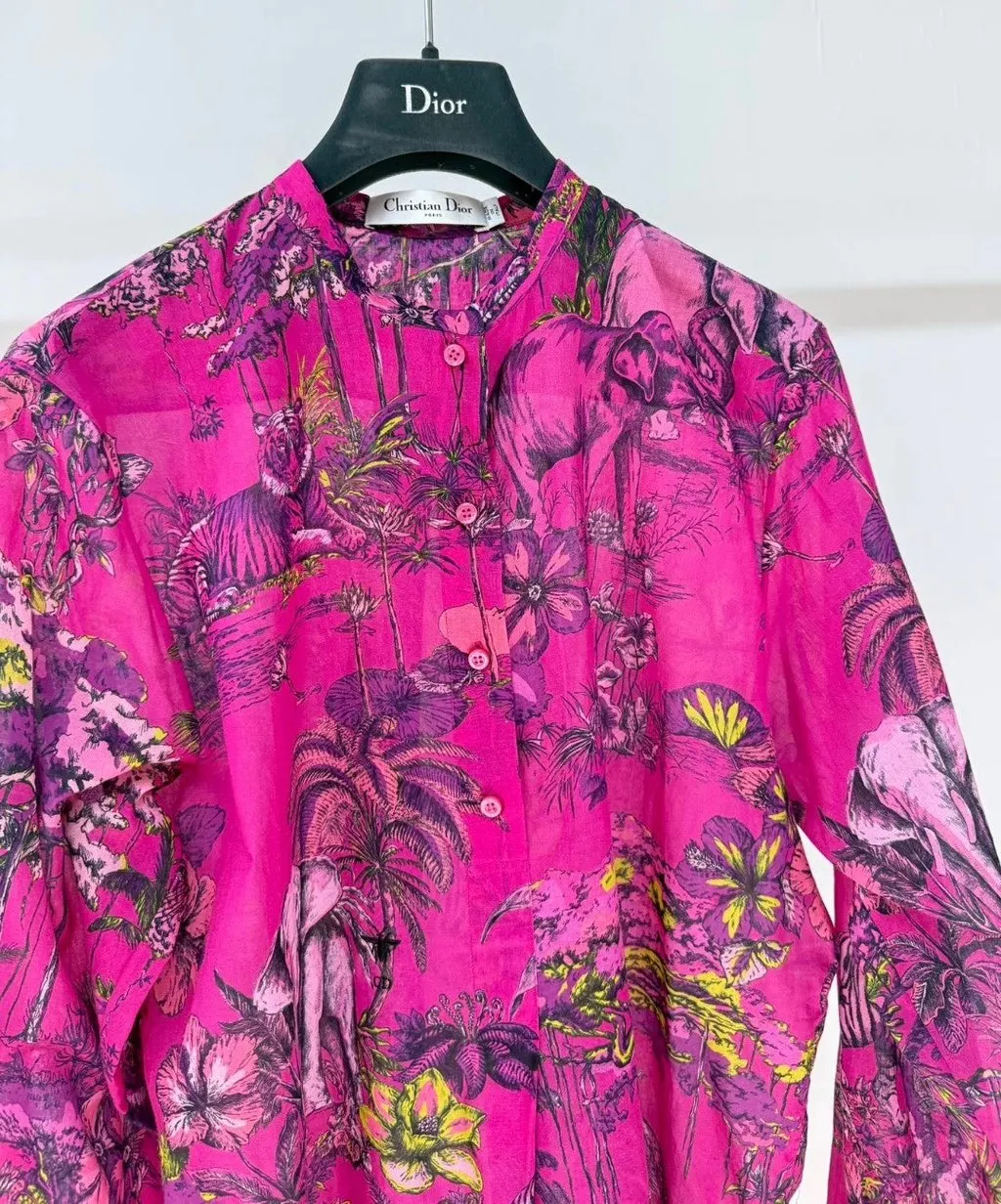 Dior Cotton Dress MultiColor Cotton Never worn - Inside View