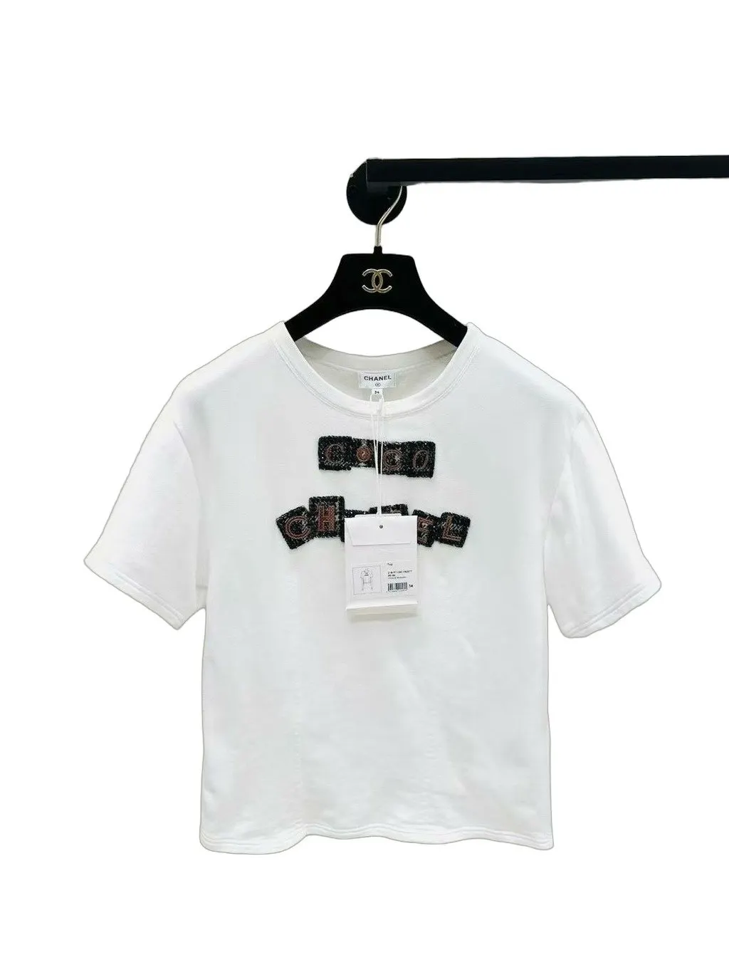 Chanel Cotton Top MultiColor Cotton Very good - Front View