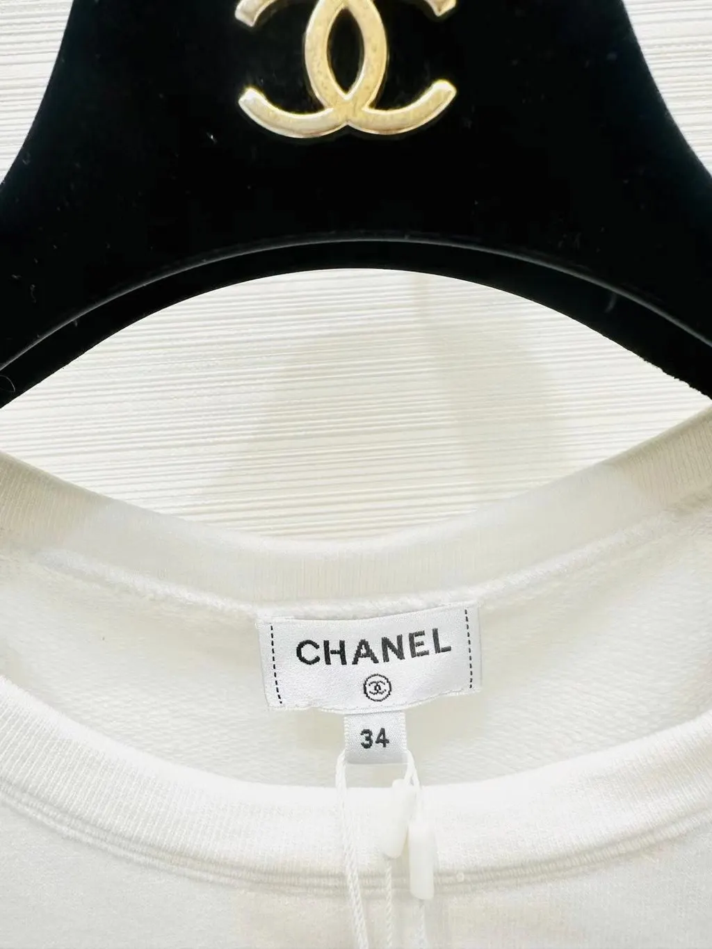 Chanel Cotton Top MultiColor Cotton Very good - Back View