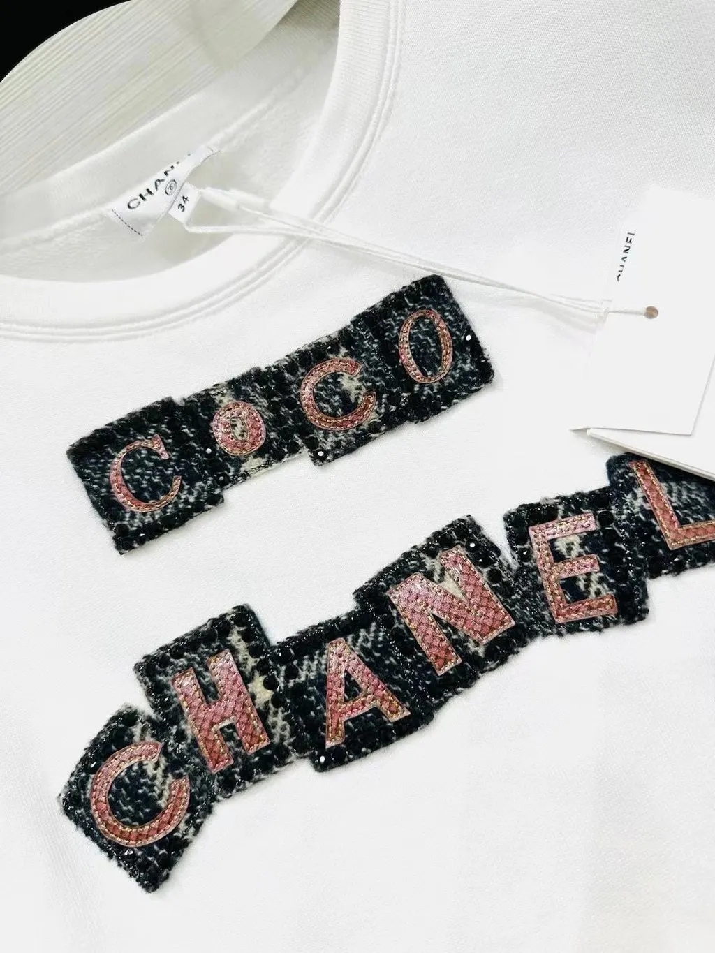 Chanel Cotton Top MultiColor Cotton Very good - Model View