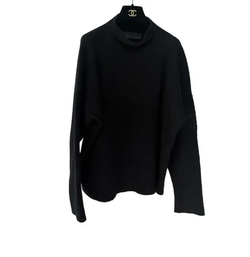 Chrome Hearts Black Cotton Knitwear