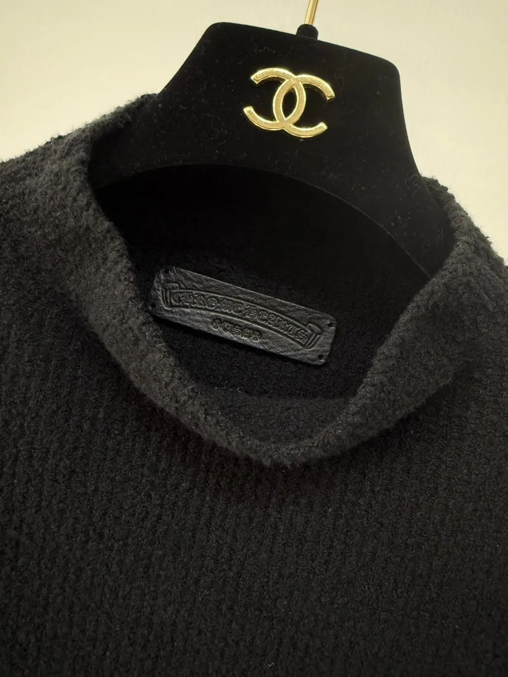 Chrome Hearts Black Cotton Knitwear Black Cotton Very good - Inside View