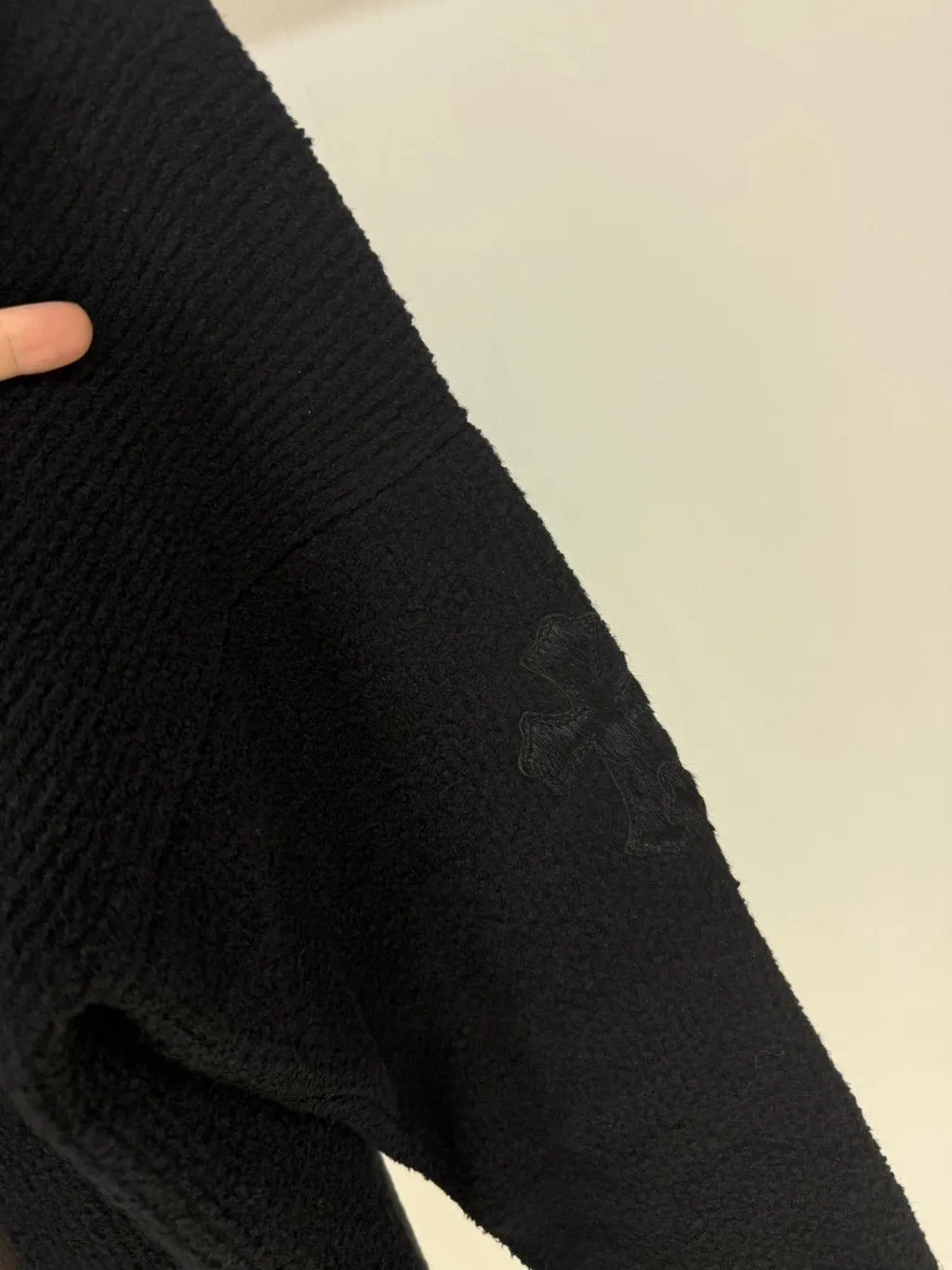 Chrome Hearts Black Cotton Knitwear Black Cotton Very good - Model View