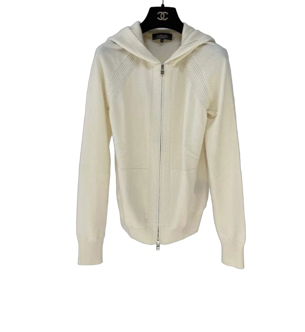 Loro Piana Ecru Cashmere Knitwear Ecru Cashmere Very good - Front View