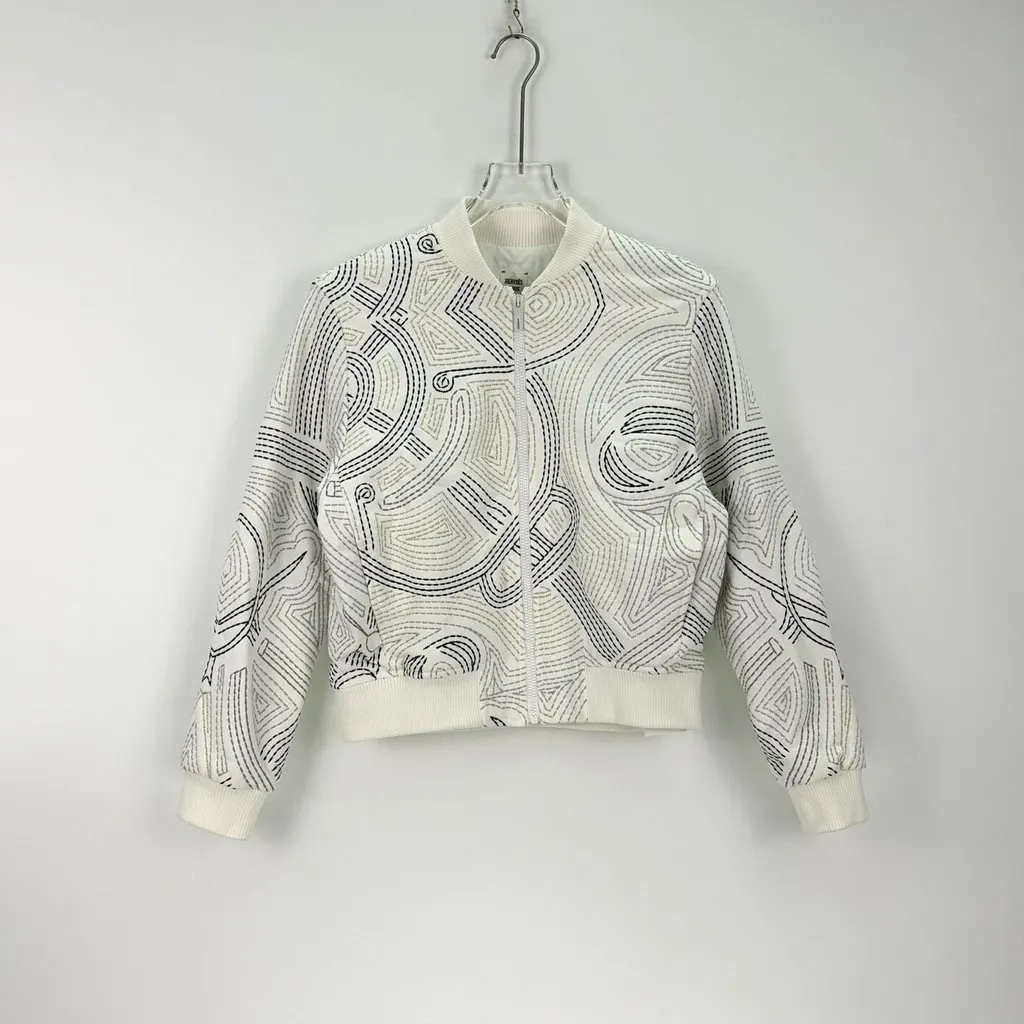 Hermès White Cotton Jacket White Cotton Never worn, with tag - Inside View