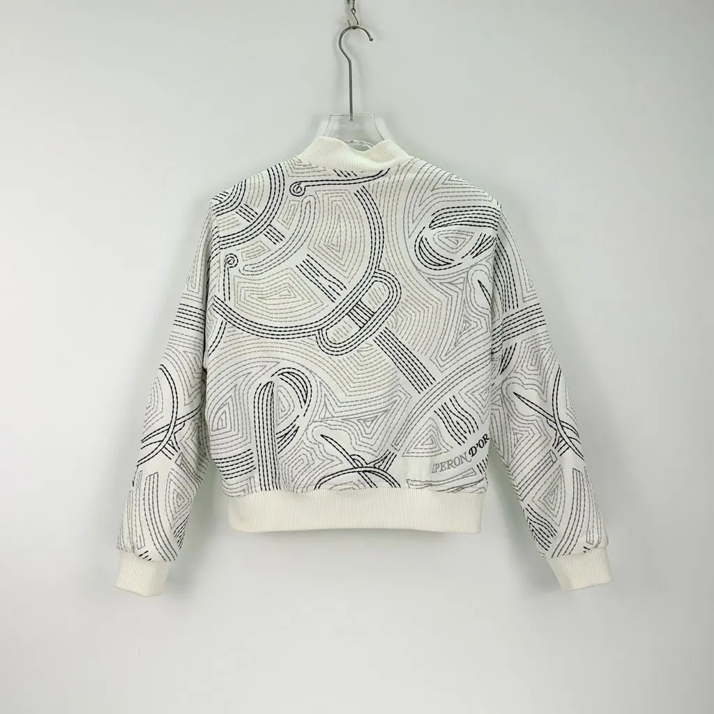 Hermès White Cotton Jacket White Cotton Never worn, with tag - Model View