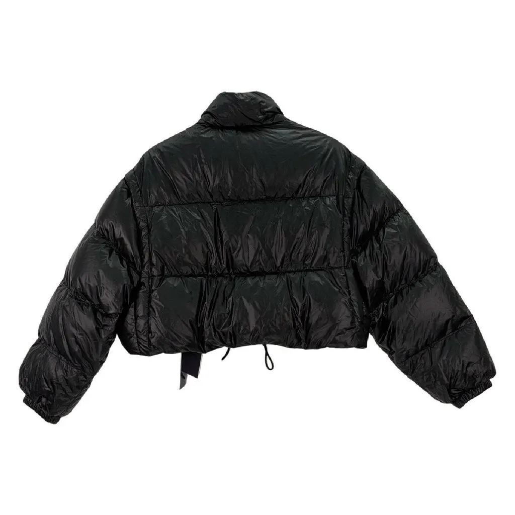 Prada Black Polyamide Jacket Black Polyamide Never worn, with tag - Back View
