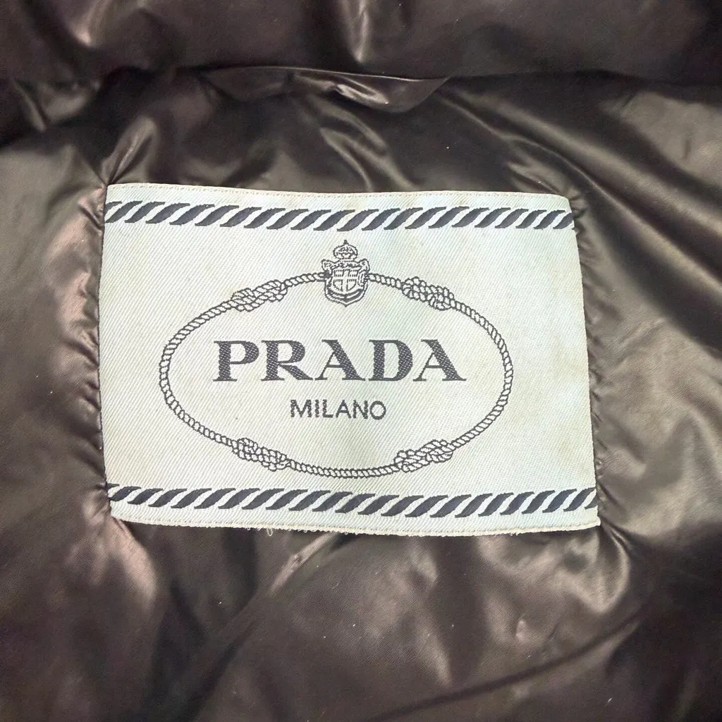 Prada Black Polyamide Jacket Black Polyamide Never worn, with tag - Box View