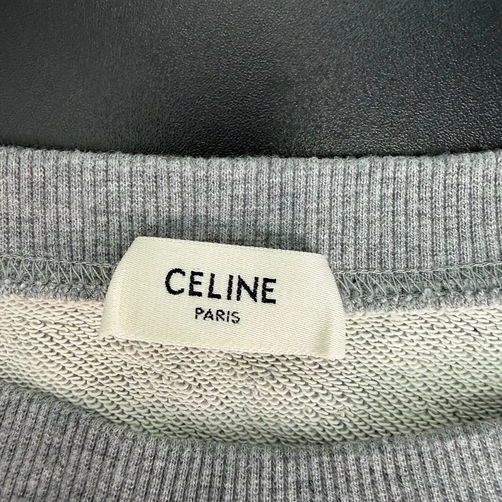Celine Grey Cotton Knitwear Grey Cotton Never worn, with tag - Box View