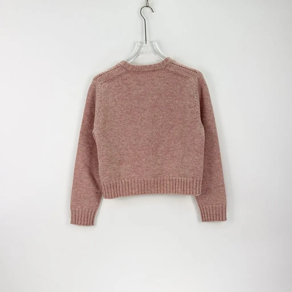 Celine Pink Wool Knitwear Pink Wool Never worn, with tag - Model View